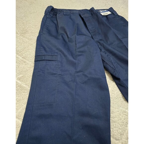 Galls Men's Navy Blue Core Civic Trouser Straight Leg Elastic Waist Size 36‎ NWT - Picture 7 of 13